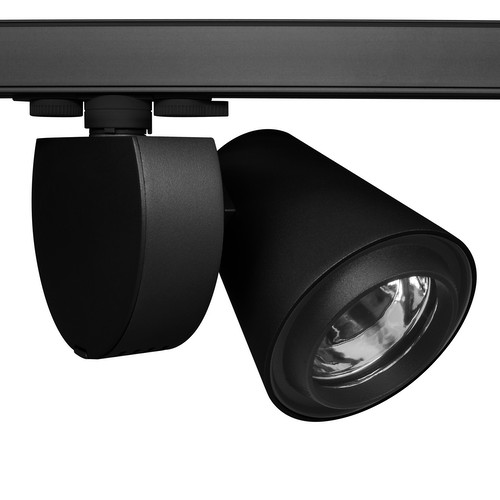 Merlino 110 CMH Three Circuit Track Light 240V 35W Black