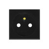 Euro Socket Modules French / Belgian European Black