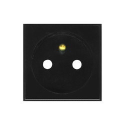 Euro Socket Modules French / Belgian European Black