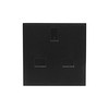 Euro Socket Modules 13A English Unswitched Black