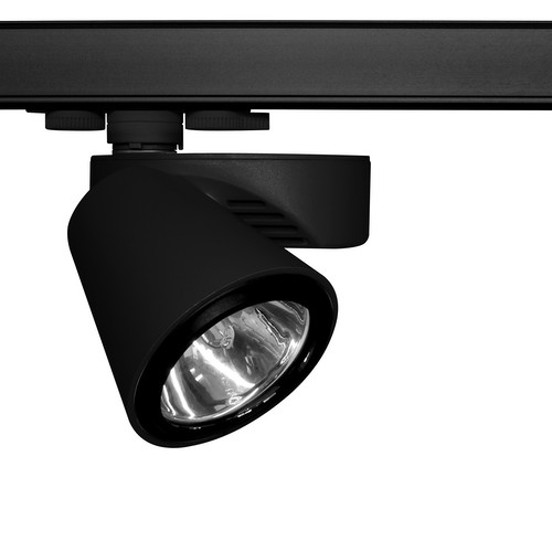 Merlino 90 CMH Three Circuit Track Light 240V 35W Black