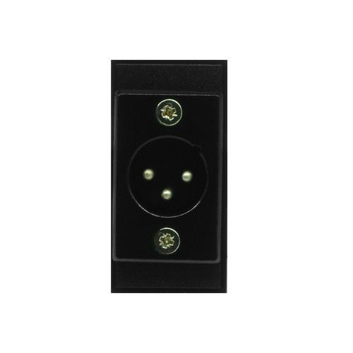 Euro DMX Modules XLR Male Black