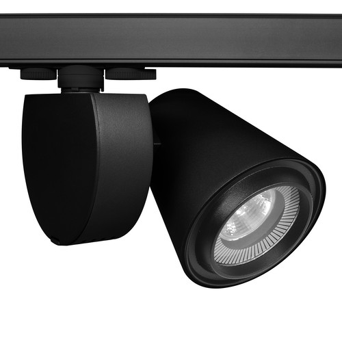Merlino 110 MR16 Three Circuit Track Light 240V 50W Black