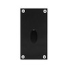 Battlestar Surface Square 240V 3W Low Level Wall Light Black 3000K Warm White