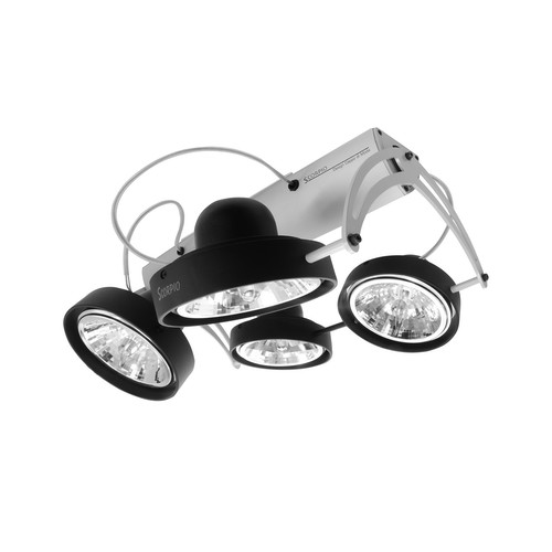 Scorpion Quad AR111 240V 4 x 100W Black