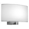 Napoli Wall Light 240V 60W Matt Nickel