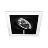 Single Downlight QR111 12V 75W White / Black