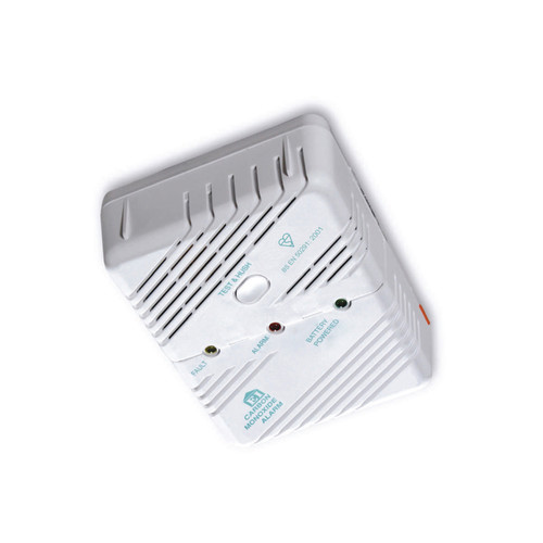 Carbon Monoxide Alarm AA White