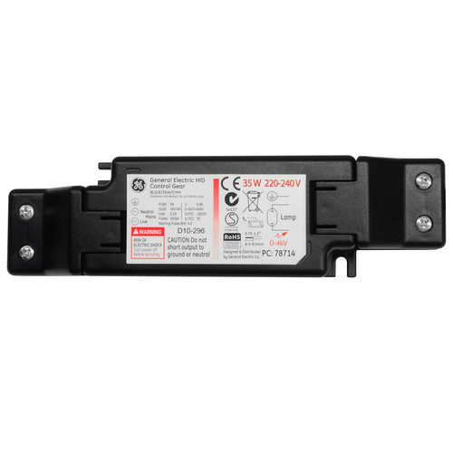 Metal Halide Ballast Block 35W Black