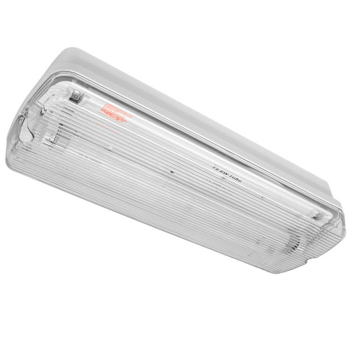 Bulkhead T5 Emergency Maintained White 8W