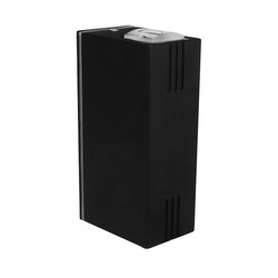 Narrow and Wide Beam Up & Down Light LED 240V 6W Black 3000K Warm White