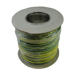 PVC Single Core Cable 50M 10.0mm² Green / Yellow