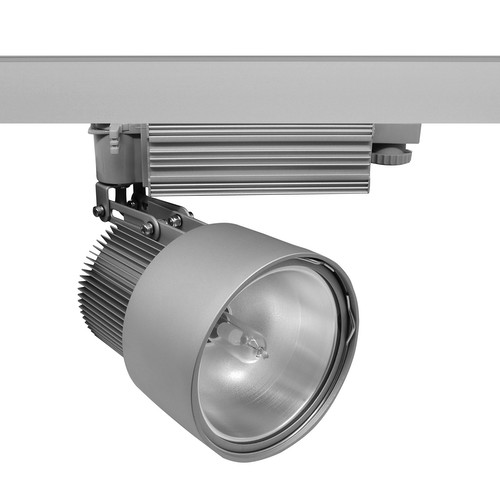 Heat Sink Three Circuit Track Light CMH G12 240V 70W Silver