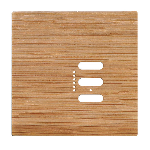 Wise Fusion Plate 1 Gang Plate Oak