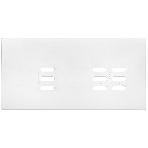 Wise Fusion Plate 3 Gang Plate Primed White