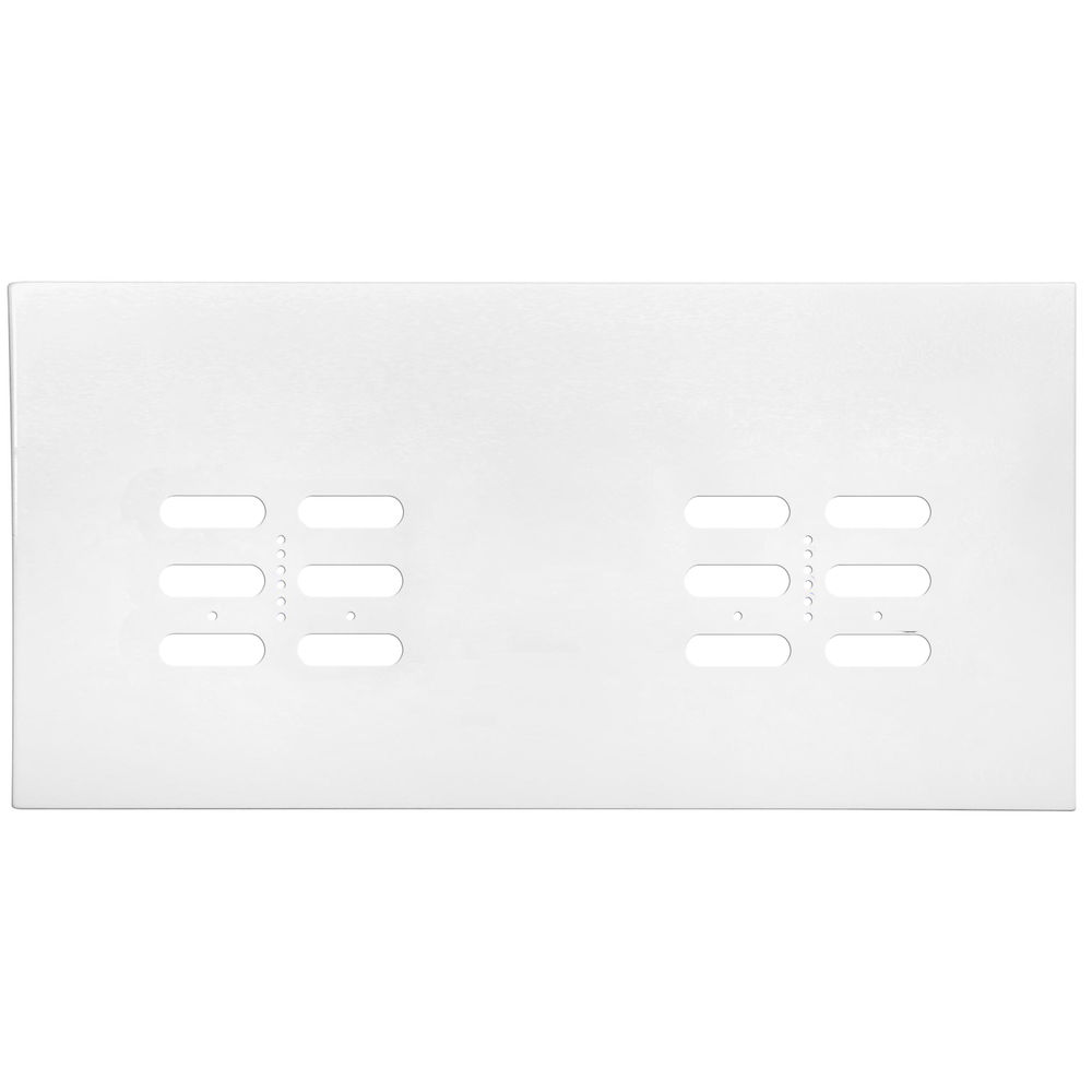 Wise Fusion Plate 4 Gang Plate Primed White