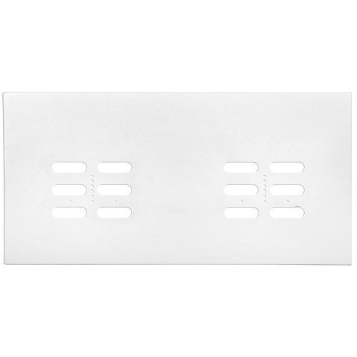Wise Fusion Plate 4 Gang Plate Primed White