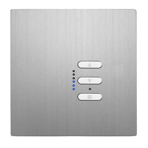 Wise Fusion Smart Dimmer Master Wired 1 Gang 240V Aluminium 250W