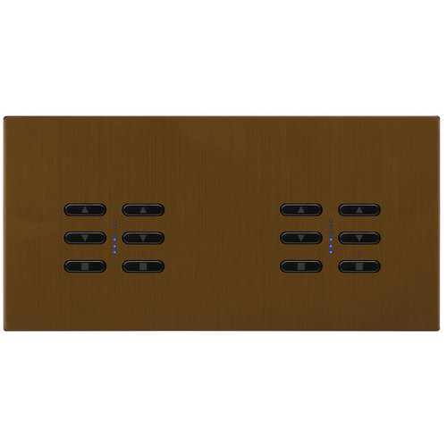 Wise Fusion Smart Dimmer Master Wired 4 Gang 240V Antique Bronze 4 x 250W