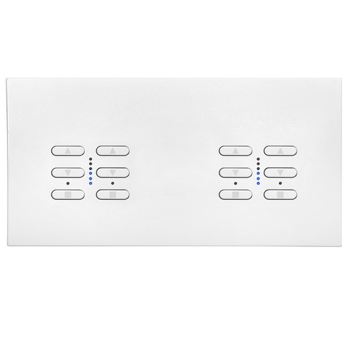 Wise Fusion Smart Dimmer Master Wired 4 Gang 240V Primed White 4 x 250W