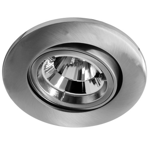 Fire Rated 90 Adjustable Downlight  240V 50W Nickel