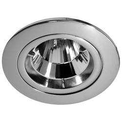 Fire Rated 90 Fixed Downlight 240V 50W Chrome