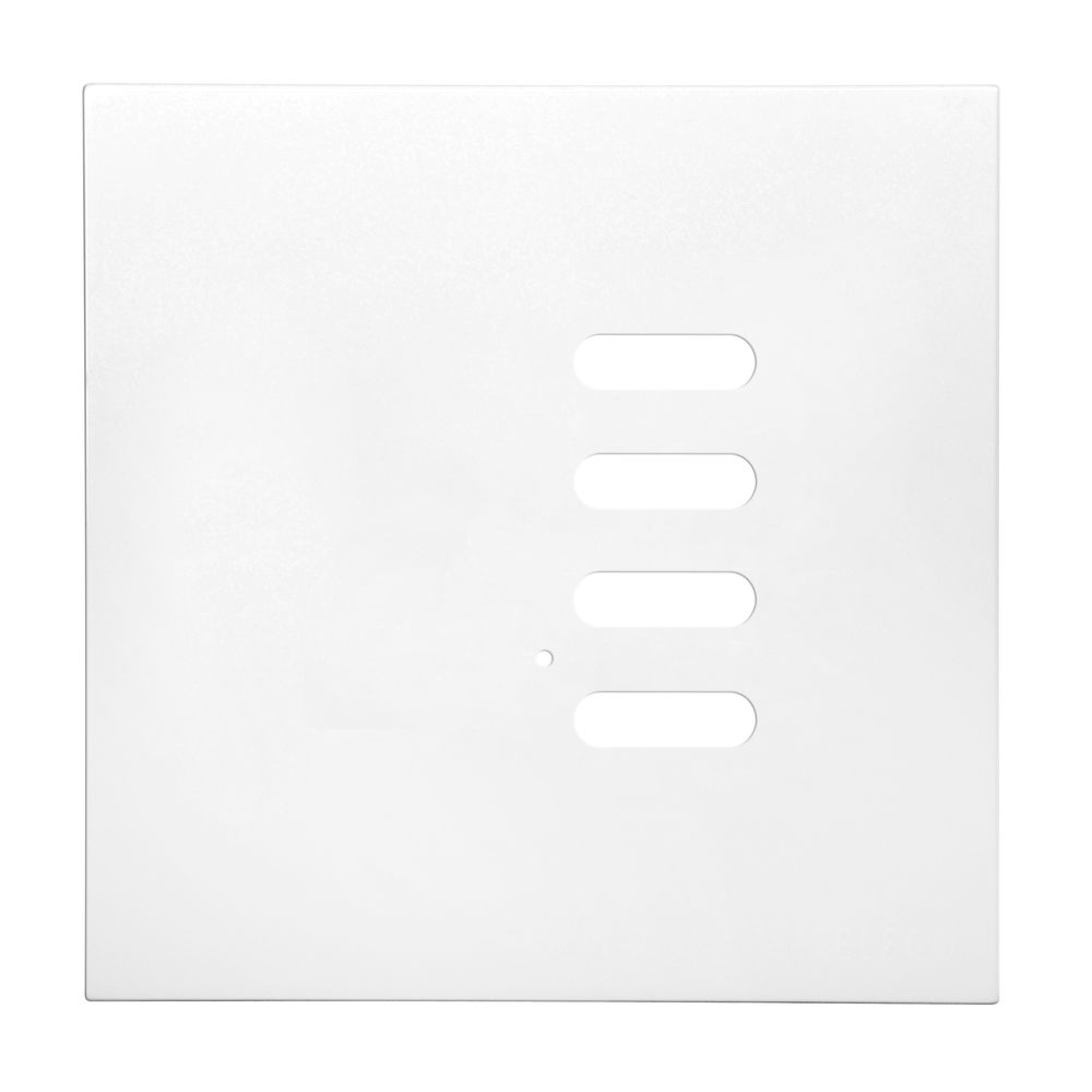 Wise Intense Satin White Aluminium Plate