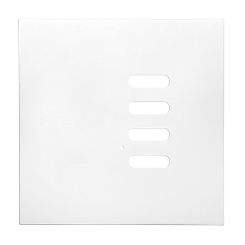 Wise Intense Satin White Aluminium Plate