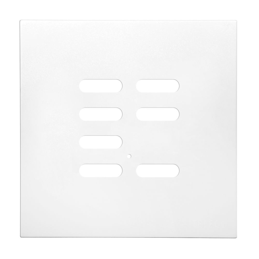 Wise Intense Satin White Aluminium Plate