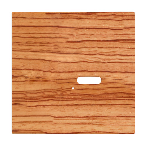 Wise Intense Zebrano Plate