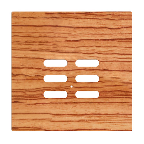 Wise Intense Zebrano Plate