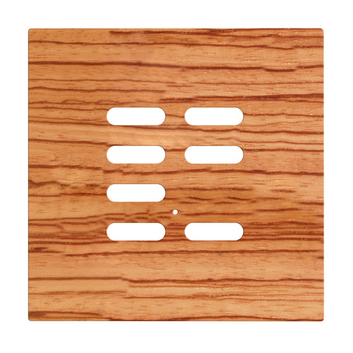 Wise Intense Zebrano Plate