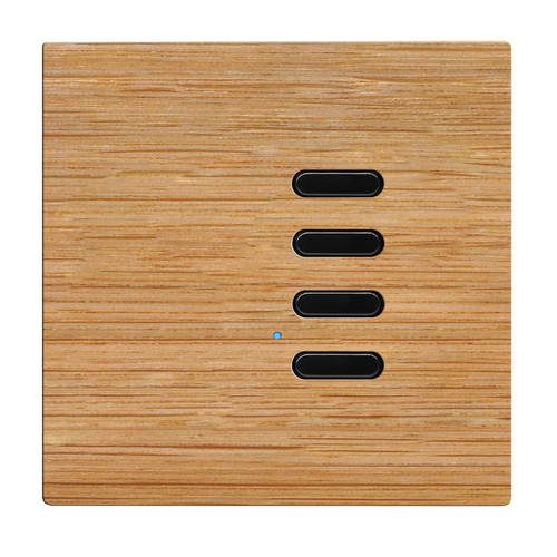 Wise Switch 4 Channel Oak 3V