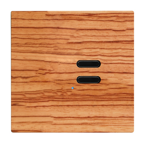 Wise Switch 2 Channel Zebrano 3V