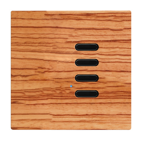 Wise Switch 4 Channel Zebrano 3V