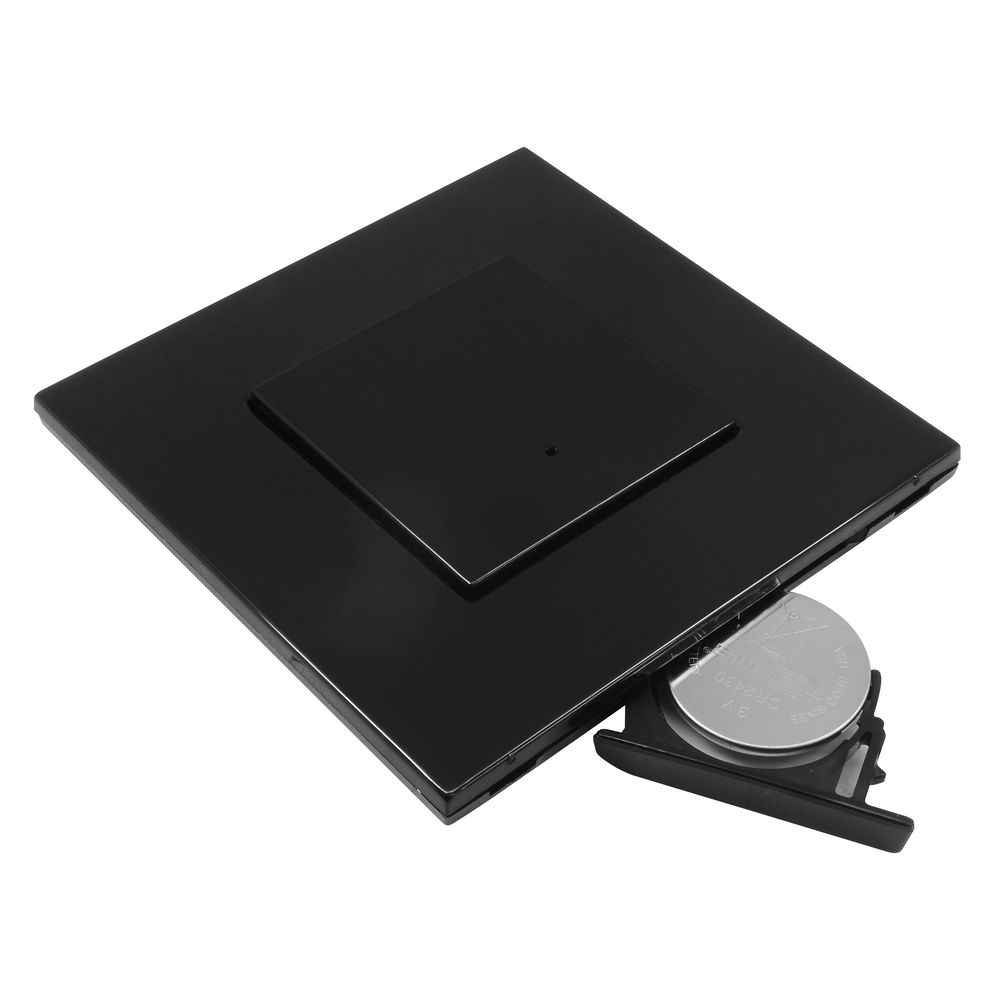 Wise Sharp Switch 1 Channel Black