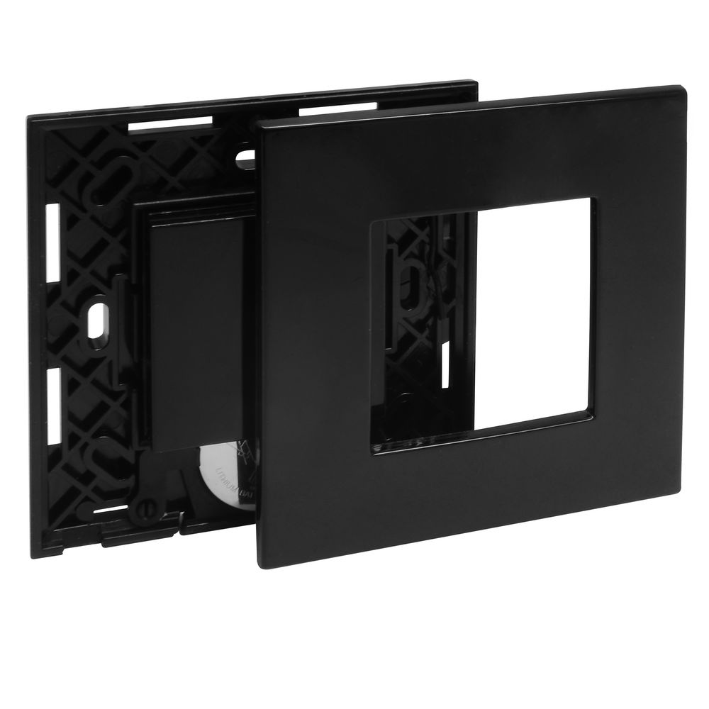 Wise Sharp Switch 2 Channel Black