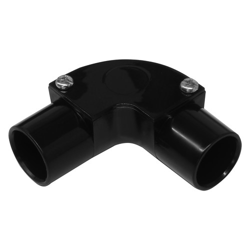 Inspection Elbows Black 20mm