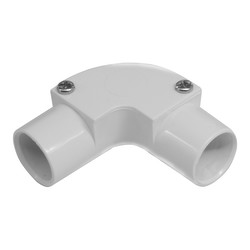 Inspection Elbows White 20mm