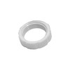 Lock Rings - Female Bush Screwed White 20mm