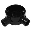 Angle Two Way Black 20mm