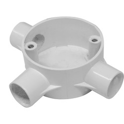 Tee Three Way White 20mm