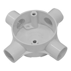 Intersection Four Way White 20mm