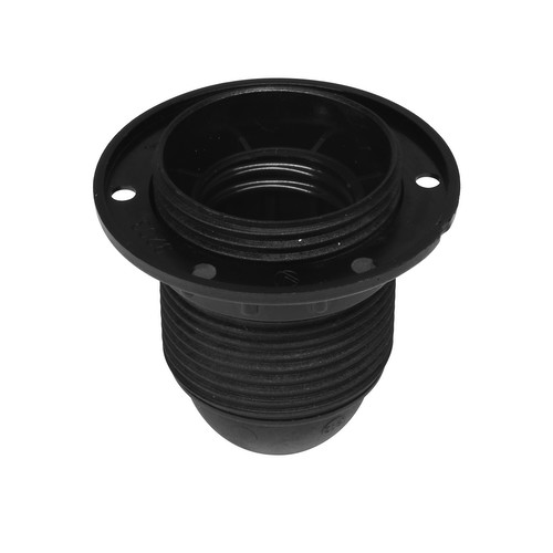 Lampholder 60W Black ES / E27