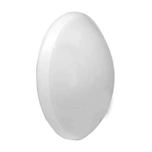 Class Oval 280 E27 Outdoor Garden Wall Light White 75W