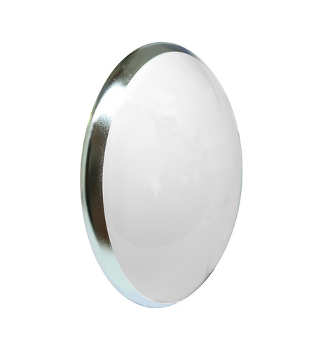 Class Oval 280 E27 Outdoor Garden Wall Light Chrome 75W