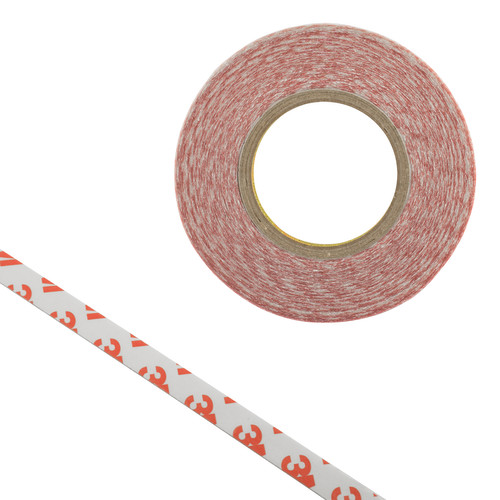 9mm Double Sided Fixing Tape 50m White