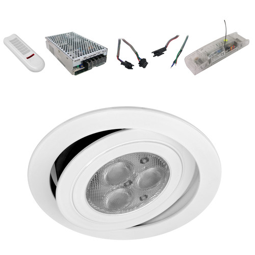 Contour Round RGB 350mA Master 1 9W White