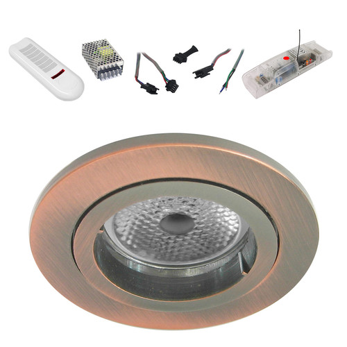 Contract Fixed RGB Master 1 Antique Bronze 4W