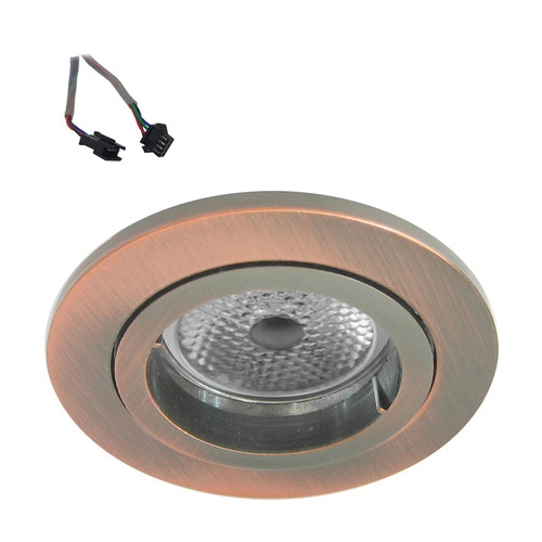 Contract Fixed RGB Add-On Antique Bronze 4W